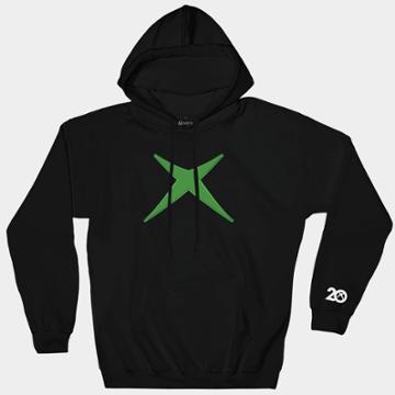 Men's Xbox Series X Hooded Graphic Sweatshirt - Black
