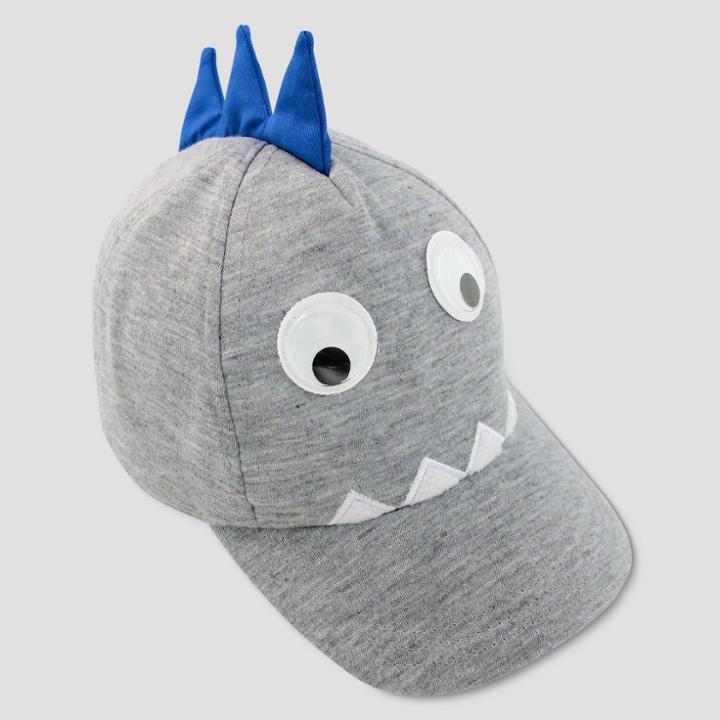 Toddler Boys' Monster Baseball Hat - Cat & Jack Gray