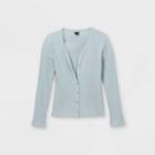 Girls' Cardigan And Tank Set - Art Class Blue