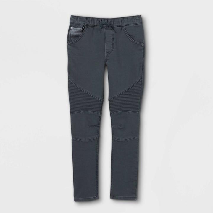Boys' Super Stretch Skinny Fit Moto Jeans - Art Class Gray