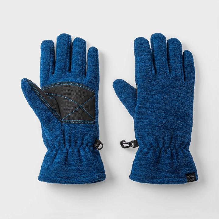Boys' Fleece Gloves - All In Motion Navy