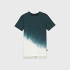 Boys' Short Sleeve Tie-dye Pocket T-shirt - Art Class Green