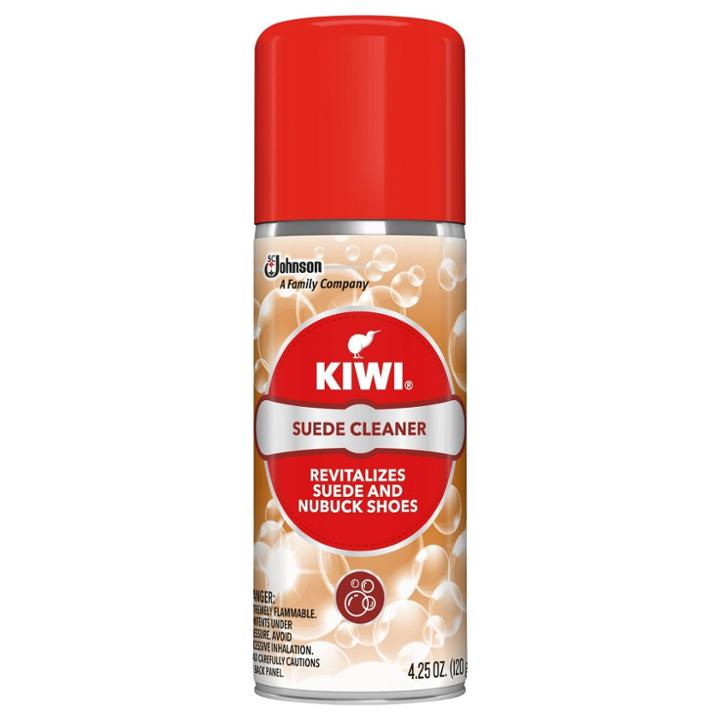 Kiwi Suede & Nubuck Cleaner Aerosol Spray - 4.25oz, Green