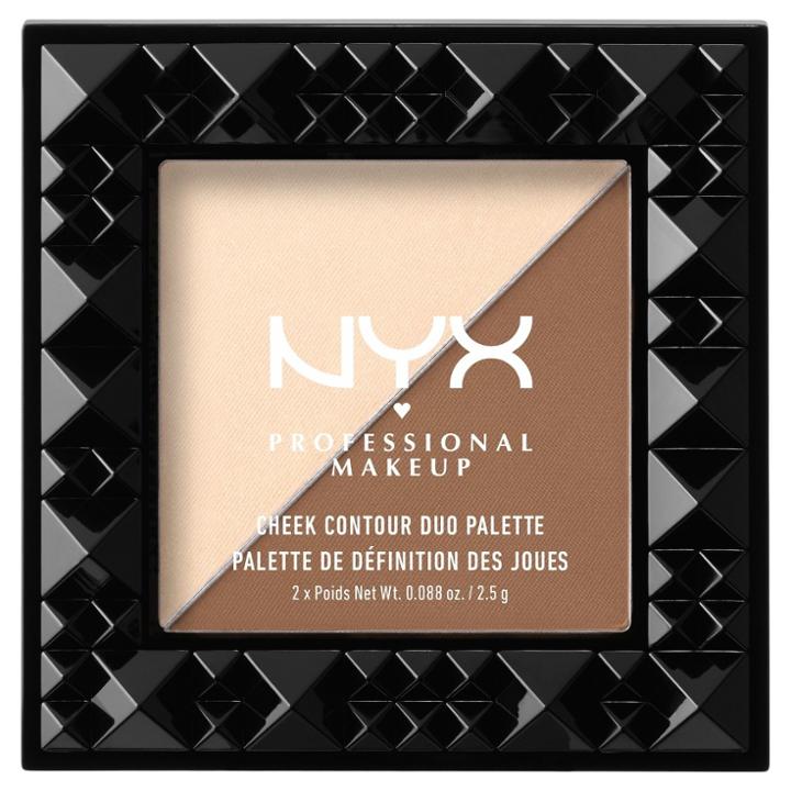 Nyx Professional Makeup Cheek Contour Duo Palette Double Date