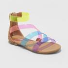 Girls' Futura Asymmetrical Jelly Sandals - Cat & Jack Pink