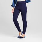Women's Ponte Pants - A New Day Navy Xxs, Blue