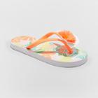Girls' Haley Flip Flop Sandals - Cat & Jack Coral (pink)