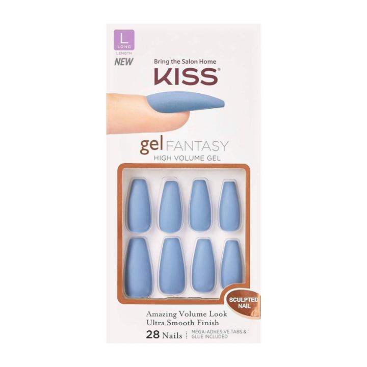 Kiss Nails Kiss Gel Fantasy Sculpted False Nails - Sunshine Beauty
