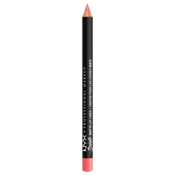 Nyx Professional Makeup Suede Matte Velvet Smooth Lip Liner - Vegan Formula - Life's A Beach