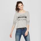 Women's Harry Potter Long Sleeve I Solemnly Swear Graphic T-shirt (juniors') Heather Gray
