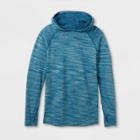 Boys' Long Sleeve Seamless Hoodie - All In Motion Teal