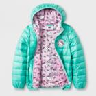 Toddler Girls' Hello Kitty Hooded Quilted Jacket -