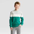 Boys' Long Sleeve Sweatshirt - Cat & Jack Green