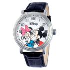 Men's Disney Mickey And Minnie Mouse Vintage Watch - Black