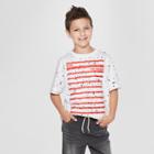 Target Boys' Now Or Never Graphic Short Sleeve T-shirt - Art Class White