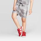Toddler Boys' Palm Tree Graphic Pull-on Shorts - Art Class Dark Gray 5t, Boy's, Black