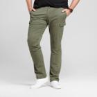 Men's Big & Tall Slim Fit Cargo Pants - Goodfellow & Co Olive