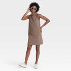 Women's Muscle Tank Dress - A New Day Brown