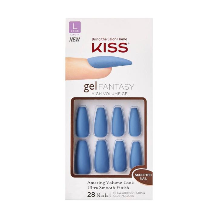 Kiss Nails Kiss Gel Fantasy Sculpted Fake Nails - Sunshine Beauty