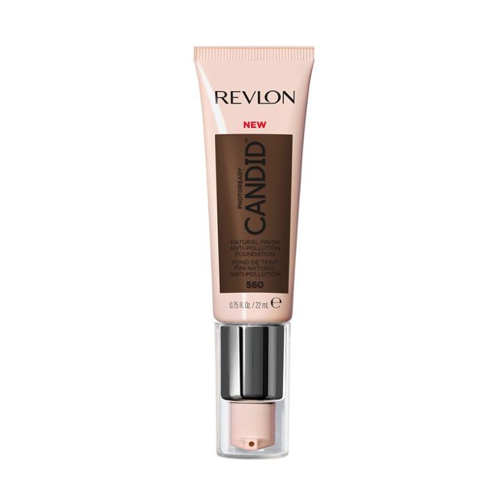 Revlon Photoready Candid Natural Finish, Anti-pollution Foundation - 560 Espresso