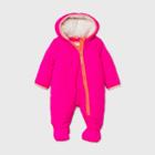 Baby Puffer Snowsuit - Cat & Jack Pink Newborn