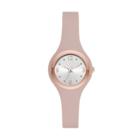 Women's Rubber Unibody Strap Watch - A New Day Rose Gold/blush, Blush/pink Gold