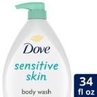 Dove Beauty Sensitive Skin Body Wash Pump