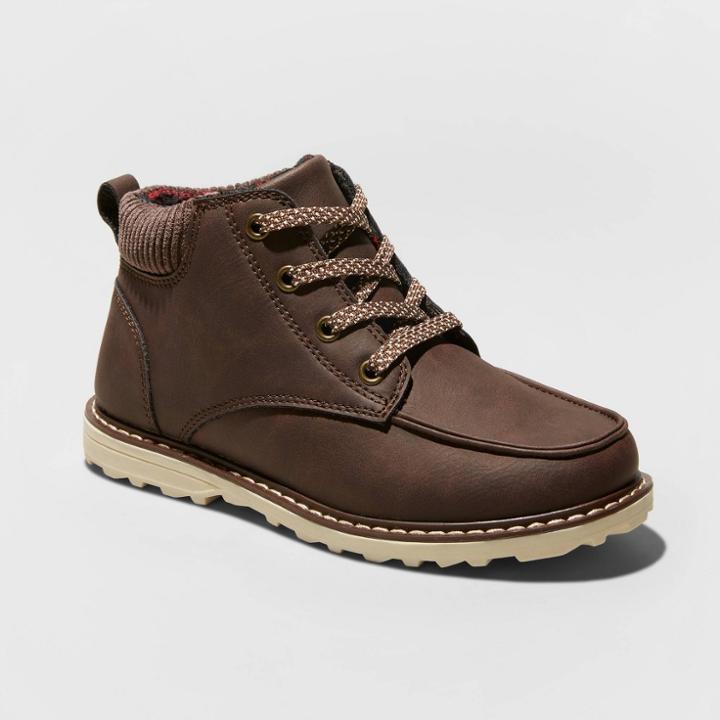 Boys' Archer Fashion Boots - Cat & Jack Brown
