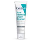 Cerave Acne Foaming Cream Face Cleanser, Acne Treatment Face Wash - Fragrance-free
