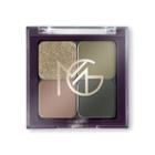 Makeup Geek Monochromatic Eyeshadow Quad Olive You - Four Full Size Pans - 0.256oz, Green You