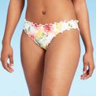 Shade & Shore Women's Ruffle Cheeky Bikini Bottom - Shade &