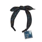 Sincerely Jules By Scunci Leopard Headband W/bow, Brown Black