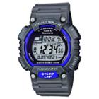 Men's Casio Solar Powered 120 Lap Sport Watch - Gray (stls100h-8av),