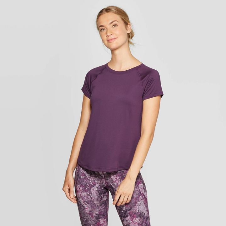 Women's Soft Tech Short Sleeve T-shirt - C9 Champion Dark Purple