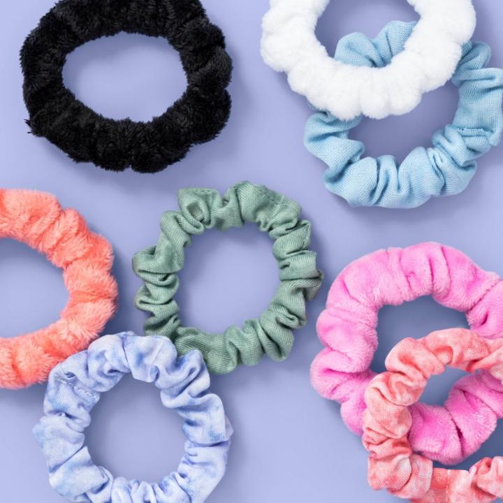 More Than Magic Kids' 8pk Skinny Twister Hair Elastic Set - More Than