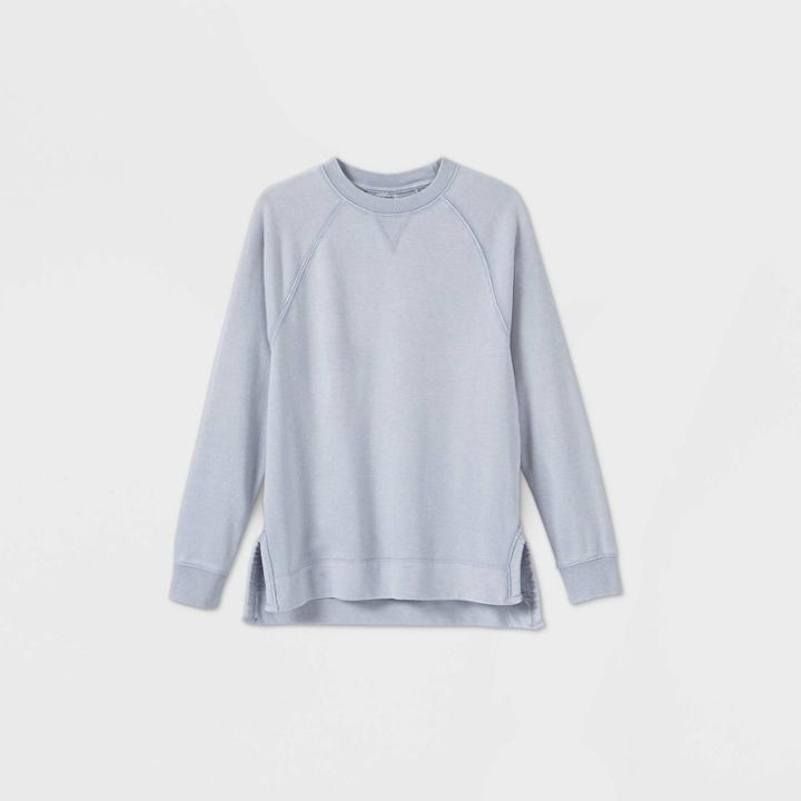 Women's Crewneck Fleece Tunic Sweatshirt - Universal Thread