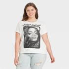 Women's Janet Jackson Plus Size Short Sleeve Graphic T-shirt - White