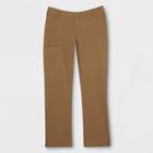 Men's Slim Straight Fit Adaptive Chino Pants - Goodfellow & Co Brown