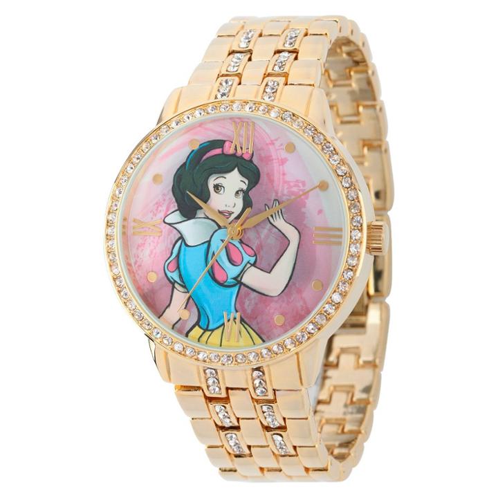 Women's Disney Snow White And Prince With Alloy Case - Gold,