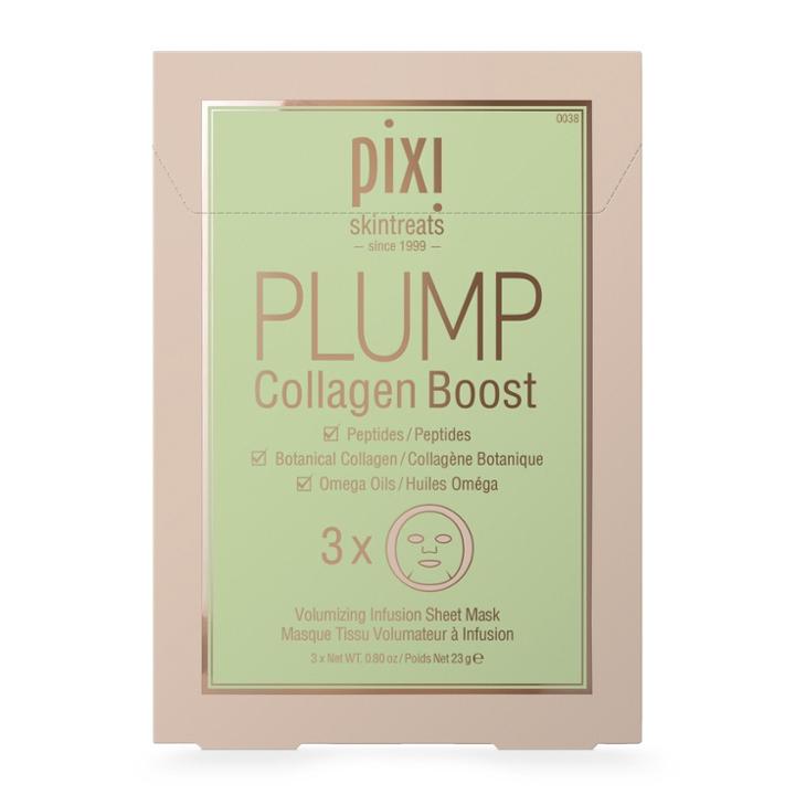 Pixi By Petra Plump Collagen Boost Volumizing Face Sheet Mask