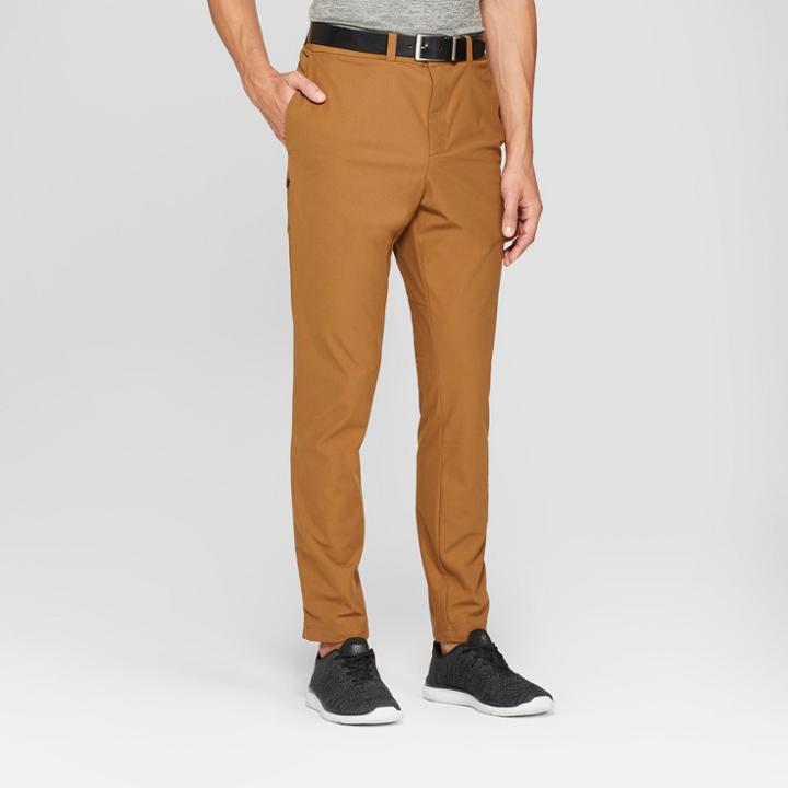 Men's Slim Fit Travel Pants - C9 Champion Burnt Toast Tan
