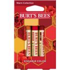 Burt's Bees Kissable Color Lip Shimmers Holiday Gift Set Cosmetics Collection