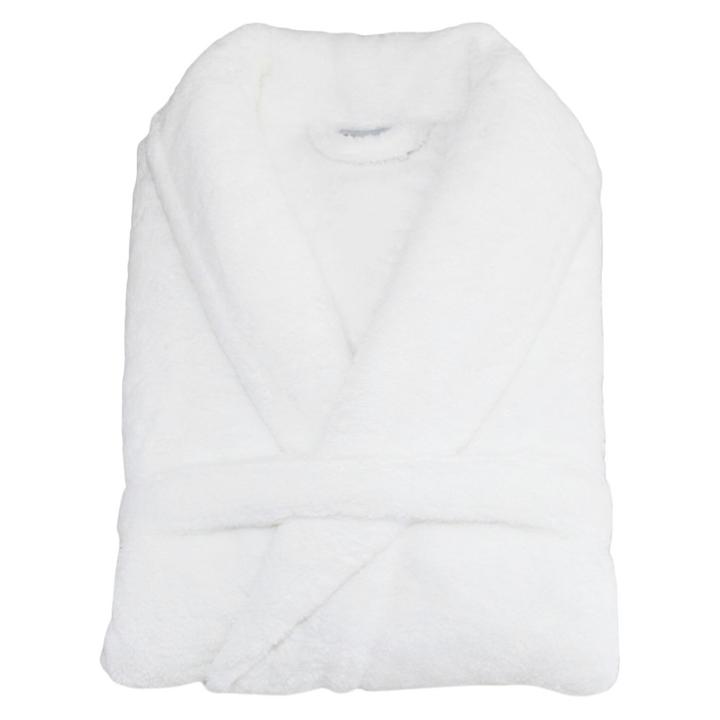Linum Home Textiles Super Plush Bathrobe Linum Home - White (small/medium)