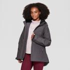 Women's Puffer Snow Jacket - C9 Champion Heather Gray