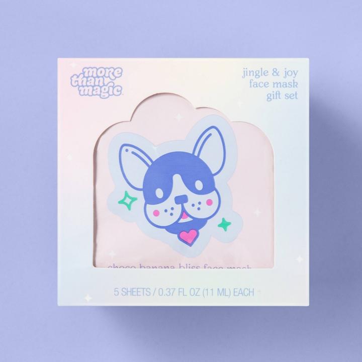 More Than Magic Novelty Face Mask Gift Box - 5ct/0.37 Fl Oz Each - More Than