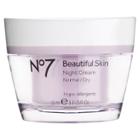No7 Beautiful Skin Night Cream Normal/dry
