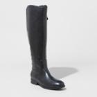 Women's Brisa Wide Width Riding Boots - Universal Thread Black 5w,