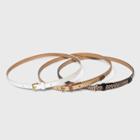 Women's 3pk Seasonal Belt - Universal Thread