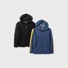 Boys' 2pk Fleece Zip-up Hoodie - Cat & Jack Black/blue
