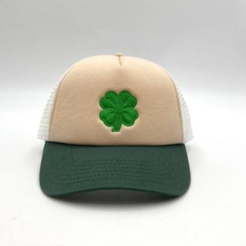 Concept One Men's Clover Foam Trucker Baseball Hat, Green